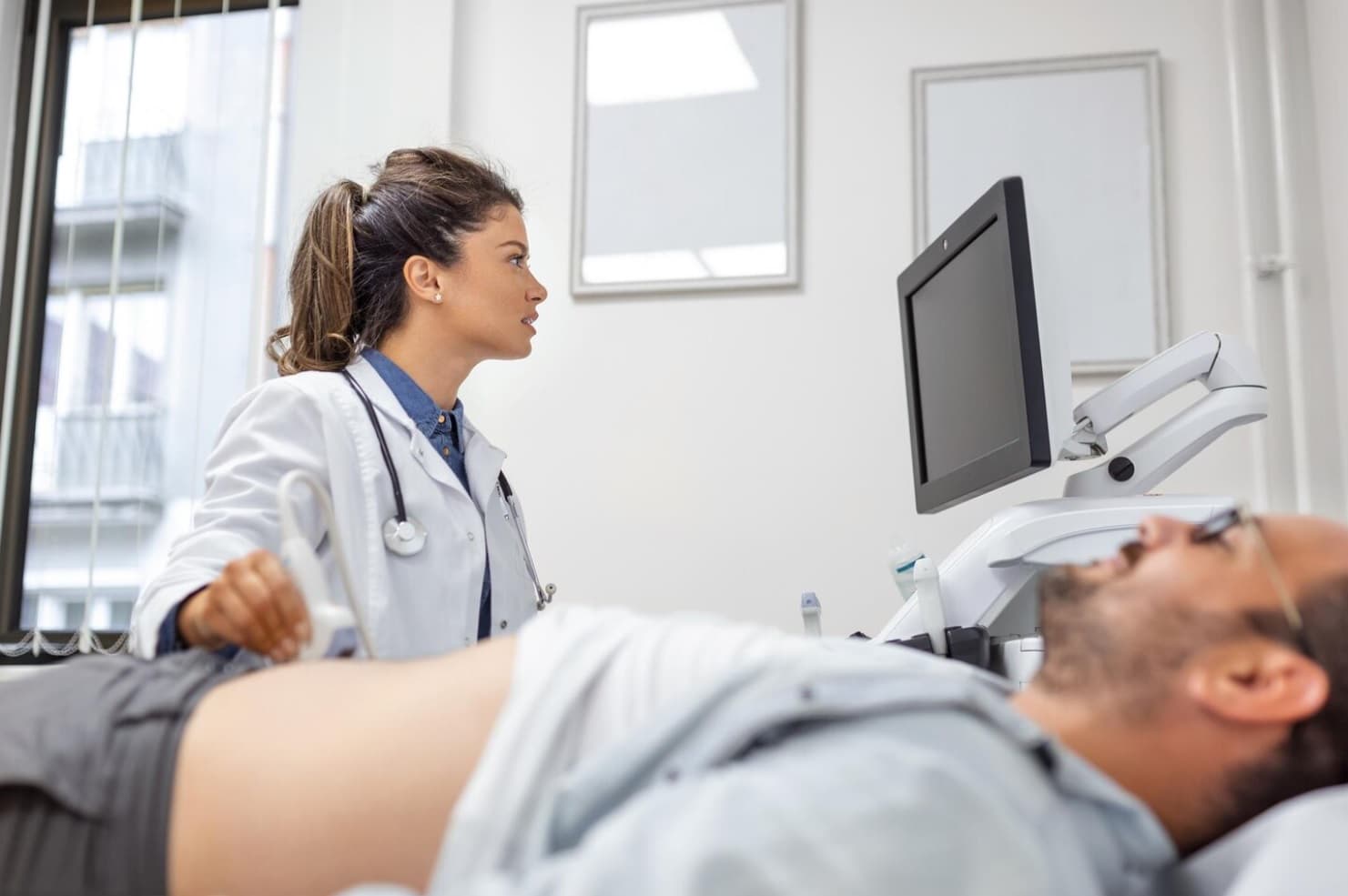 ecografía abdominopélvica